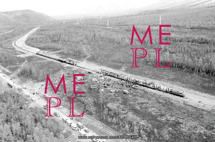 : Baikal-Amur Mainline construction, 1984 : Baikal-Amur Mainline construction, 1984