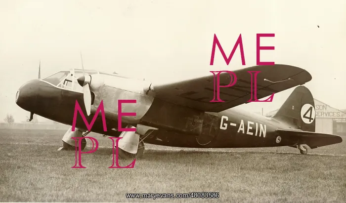: BAIV Double Eagle, G-AEIN, The Perfect Lady, at Hanworth : BAIV Double Eagle, G-AEIN, The Perfect Lady, at Hanworth
