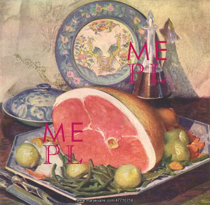 : Baked Ham and Veg : Baked Ham and Veg