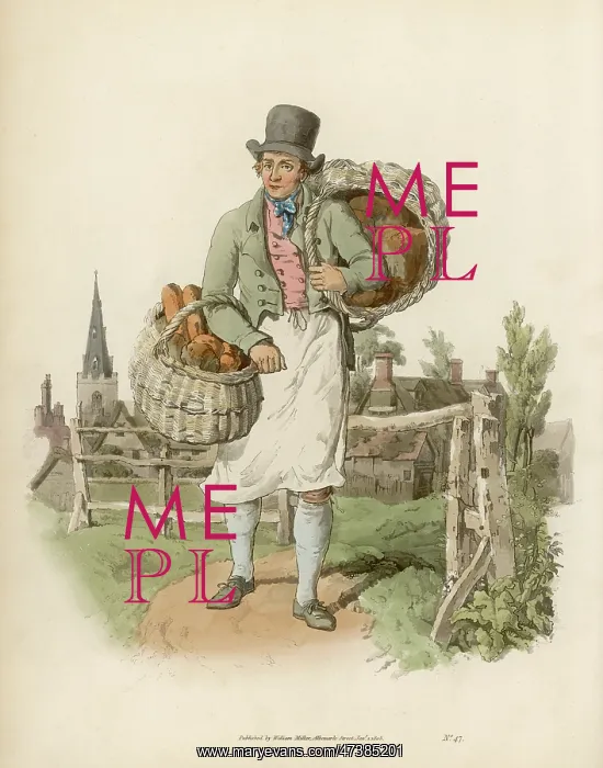 : Baker. A BAKER Few itinerant traders are as welcome as the baker : Baker. A BAKER Few itinerant traders are as welcome as the baker