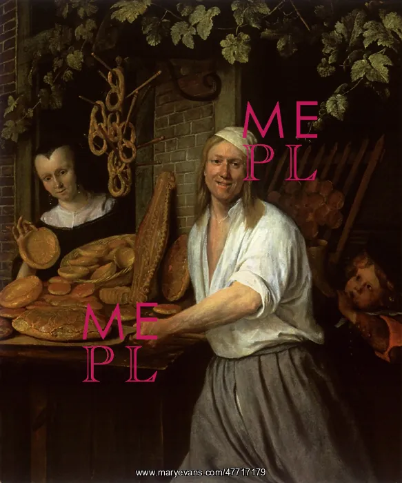  : Baker and Wife, by Jan Steen