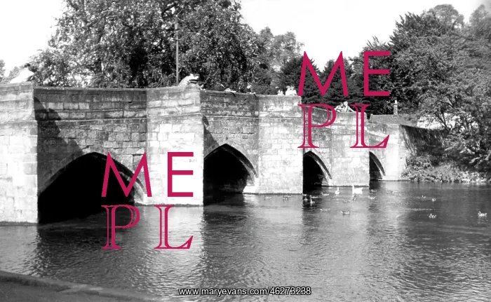  : Bakewell, the Bridge c1955