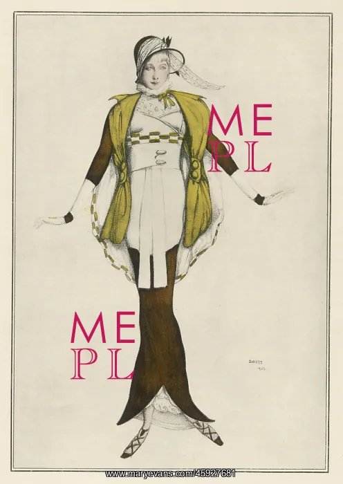 : Bakst Hobble Skirt
