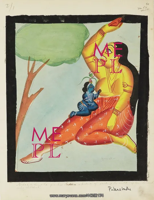  : Bala Krishna and the demonness Putana