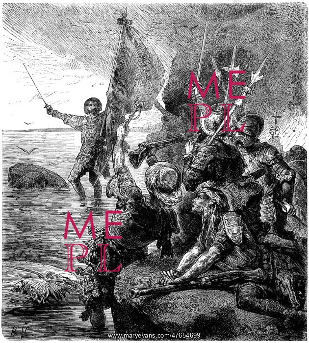: Balboa discovers the Pacific : Balboa discovers the Pacific
