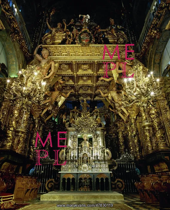 : Baldachin of the Main Altar. CathedralSantiago de Compostela : Baldachin of the Main Altar. CathedralSantiago de Compostela