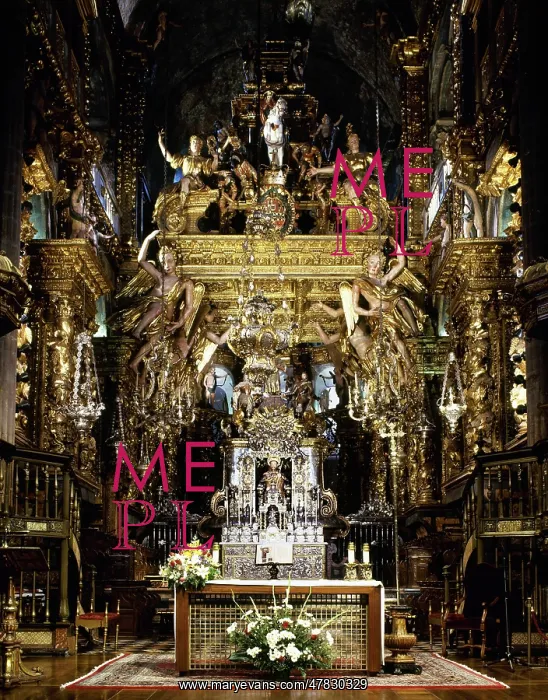 : Baldachin of the Main Altar. CathedralSantiago de Compostela : Baldachin of the Main Altar. CathedralSantiago de Compostela