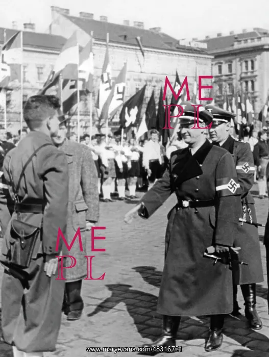 : Baldur Benedict von Schirach in Vienna, 1938 : Baldur Benedict von Schirach in Vienna, 1938