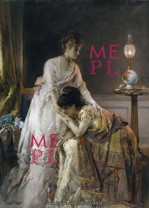 : AFTER THE BALL, by Alfred Stevens, 1874, Belgian : AFTER THE BALL, by Alfred Stevens, 1874, Belgian