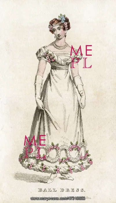 : Ball Dress 1824 : Ball Dress 1824