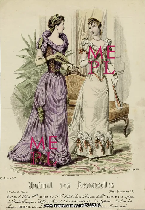 : Ball Dress 1891 : Ball Dress 1891