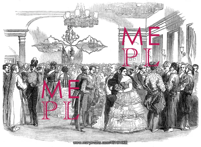 : Ball at Singapore, 1854 : Ball at Singapore, 1854