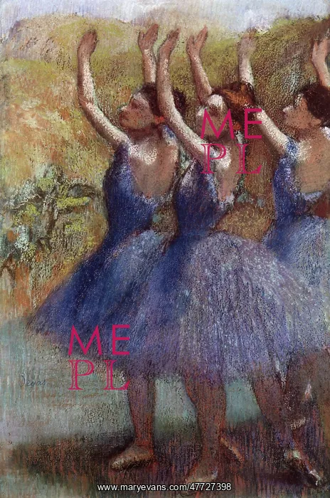  : Ballerinas Onstage, by Degas