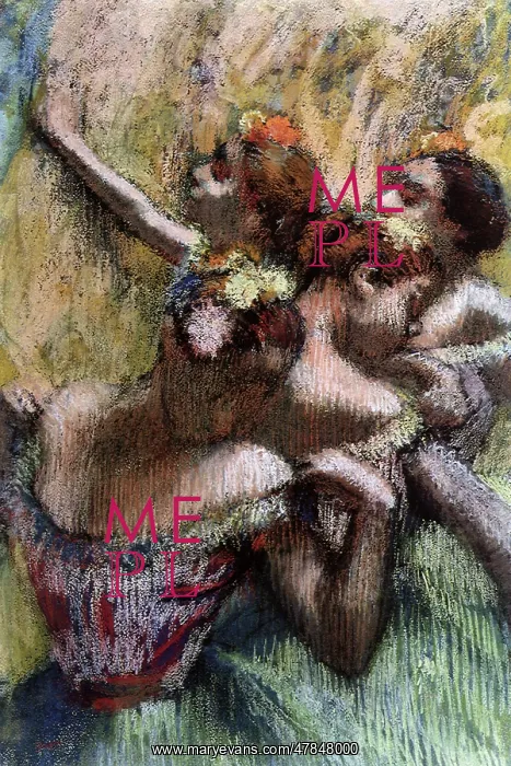  : Four Ballerinas Perform, by Degas