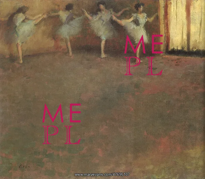  : Before the Ballet, by Degas