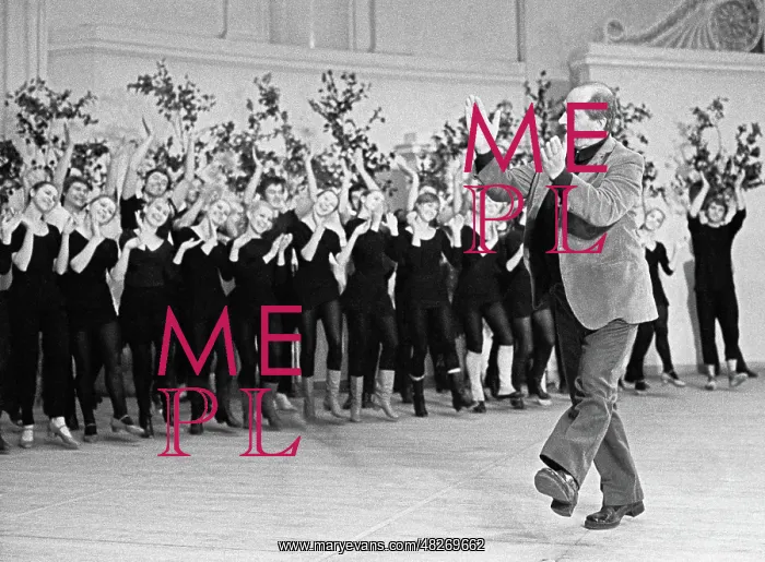 : Ballet master Igor Moiseev, 1976 : Ballet master Igor Moiseev, 1976