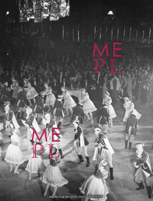 : Ballet performance at the Filmball, 1937 : Ballet performance at the Filmball, 1937