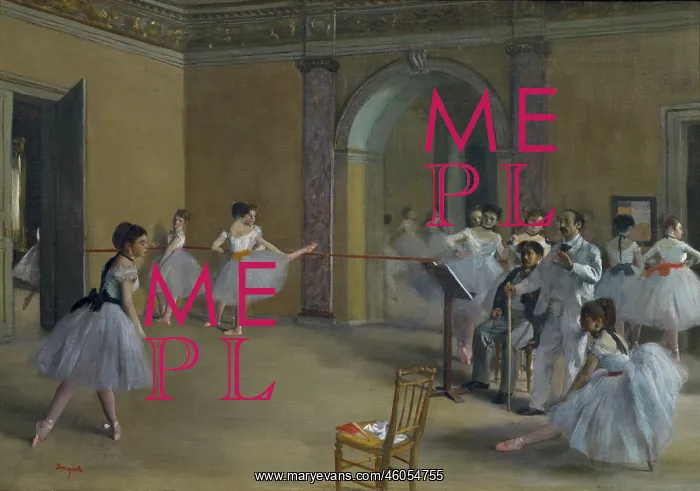: Ballet studio at the Opera : Ballet studio at the Opera