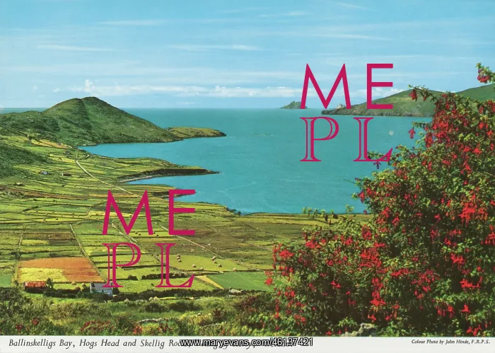 : Ballinskelligs Bay, Hogs Head, Skellig Rocks, Ring of Kerry : Ballinskelligs Bay, Hogs Head, Skellig Rocks, Ring of Kerry