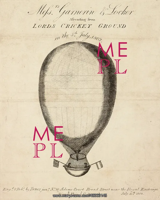 : Balloon ascent, Garnerin and Locker : Balloon ascent, Garnerin and Locker