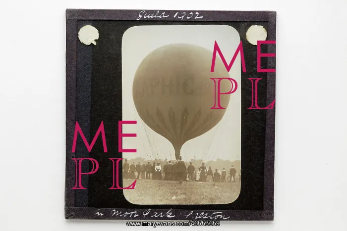 : Balloon ascent Preston Guild 1902 : Balloon ascent Preston Guild 1902