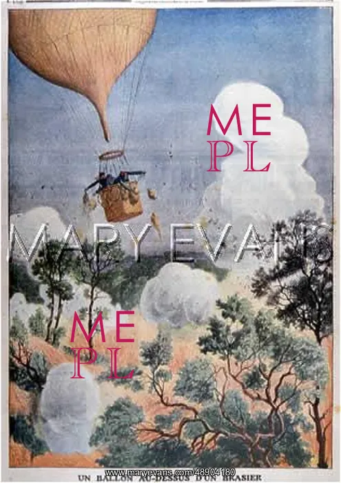 : BALLOON AVOIDS FIRE / 1911 : BALLOON AVOIDS FIRE / 1911