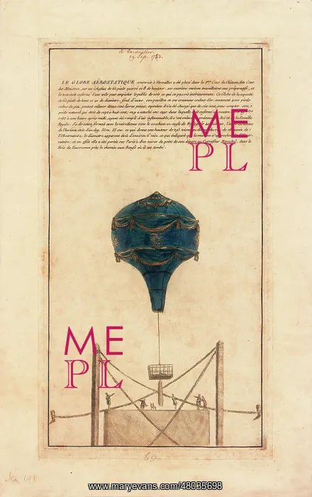 : Balloon built at Versailles : Balloon built at Versailles