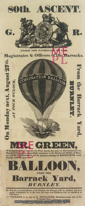 : Balloon event, Charles Green : Balloon event, Charles Green