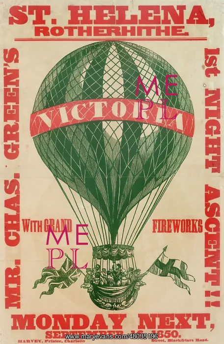 : Balloon event, Charles Green : Balloon event, Charles Green