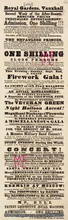 : Balloon event, Charles Green : Balloon event, Charles Green