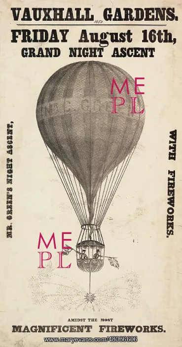 : Balloon event, Charles Green : Balloon event, Charles Green