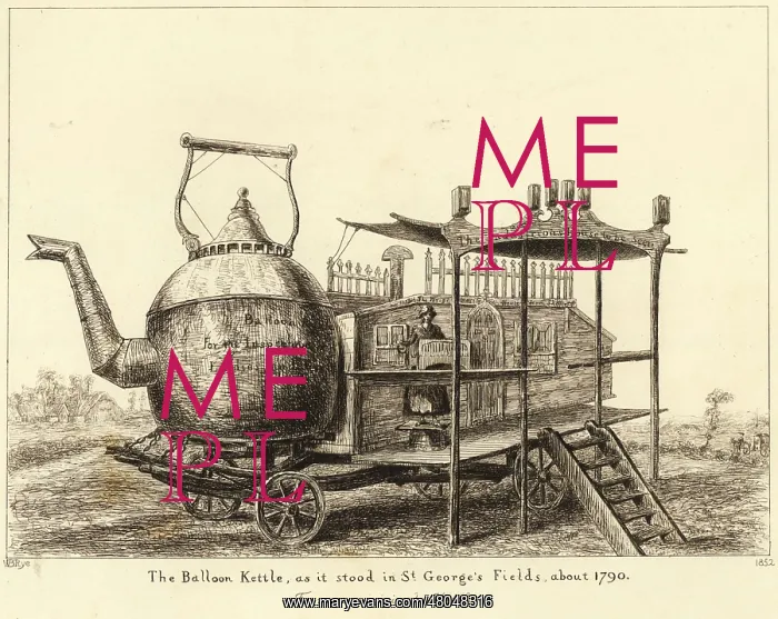 : The Balloon Kettle as it stood in St George : The Balloon Kettle as it stood in St George