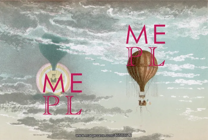 : Balloon with mirage : Balloon with mirage