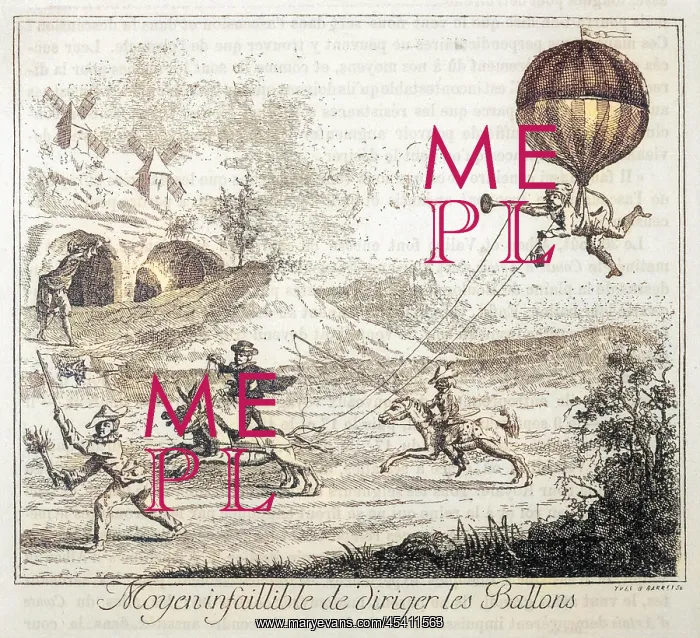 : Balloon Satire of 1785 : Balloon Satire of 1785