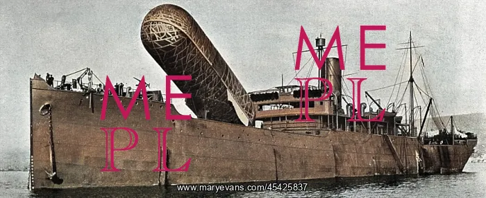 : Balloon ship, WW1 : Balloon ship, WW1