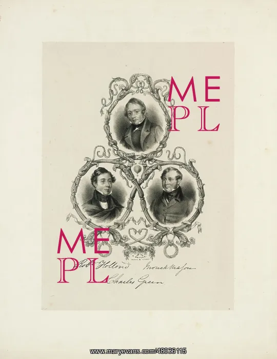 : Three ballooning personalities : Three ballooning personalities