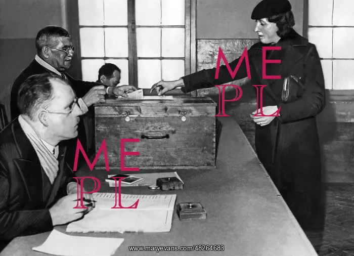 : Ballot in Louviers, 1936 : Ballot in Louviers, 1936