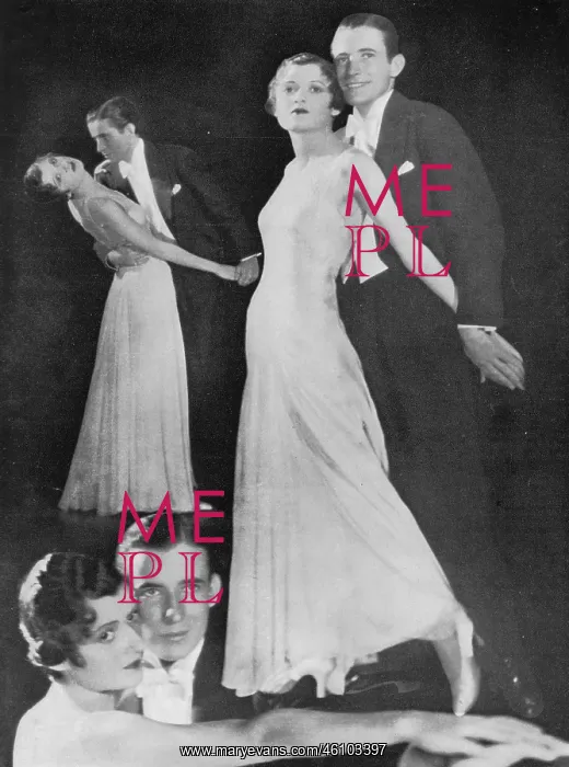 : The ballroom dancing team of Barabara Bennett : The ballroom dancing team of Barabara Bennett