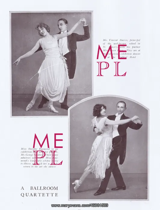 : A Ballroom Quartette with exhibition dancers : A Ballroom Quartette with exhibition dancers