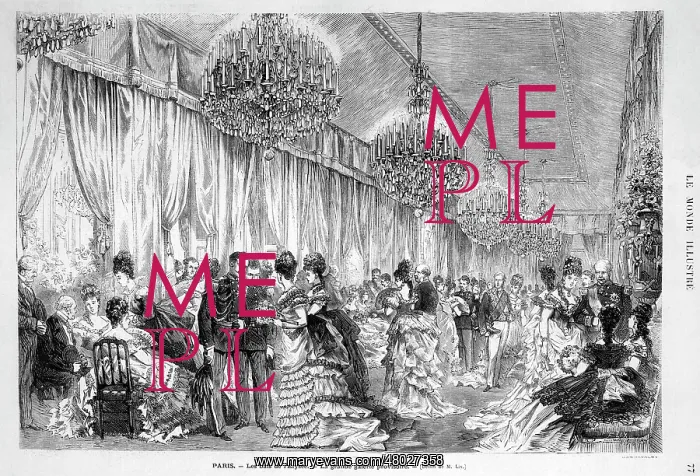 : The balls at the Elysee, Paris : The balls at the Elysee, Paris