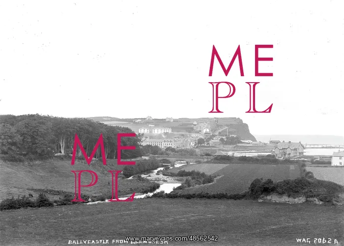 : Ballycastle from Glenshesk : Ballycastle from Glenshesk