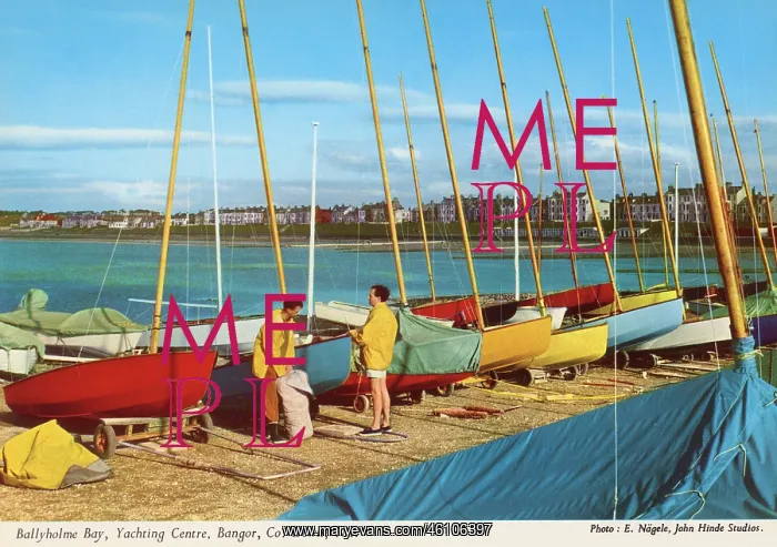 : Ballyholme Bay, Yachting Centre, County Down, Ireland : Ballyholme Bay, Yachting Centre, County Down, Ireland