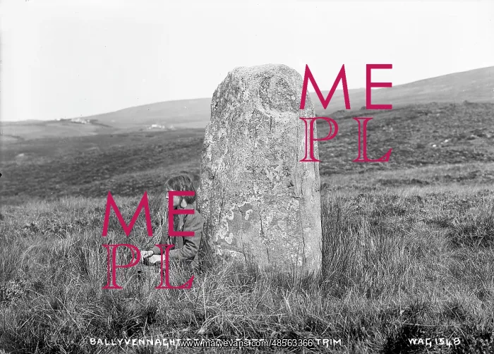 : Ballyvennaght Standing Stone, Co. Antrim : Ballyvennaght Standing Stone, Co. Antrim