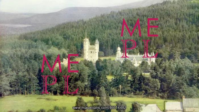 : Balmoral Castle, Aberdeenshire 1935 : Balmoral Castle, Aberdeenshire 1935
