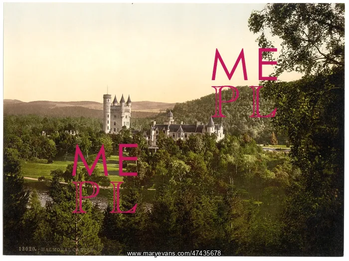 : Balmoral Castle, Scotland : Balmoral Castle, Scotland