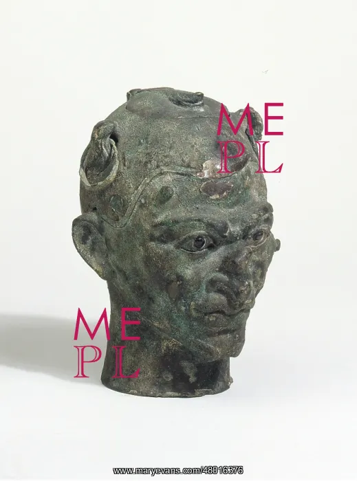 : Balsamarium of a grotesque head : Balsamarium of a grotesque head