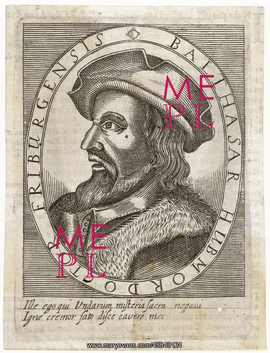  : BALTHASAR HUBMAIER