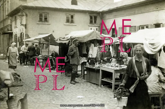 : Baltic market square, 1919 : Baltic market square, 1919
