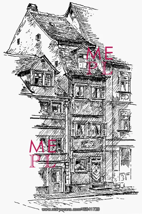 : Bamberg, house of E. T. A. Hoffmann at Schillerplatz : Bamberg, house of E. T. A. Hoffmann at Schillerplatz