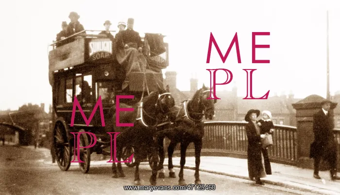  : Bamford Horse Bus in Nottingham in 1908